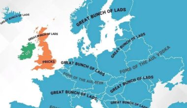 Europe according to Ireland