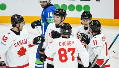 Canada shuts out Slovenia to open ice hockey worlds and Sweden downs Austria
