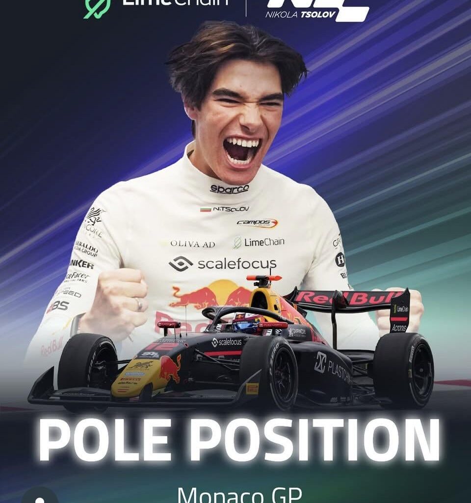 Никола Цолов печели Monaco Grand Prix F3! 🦁