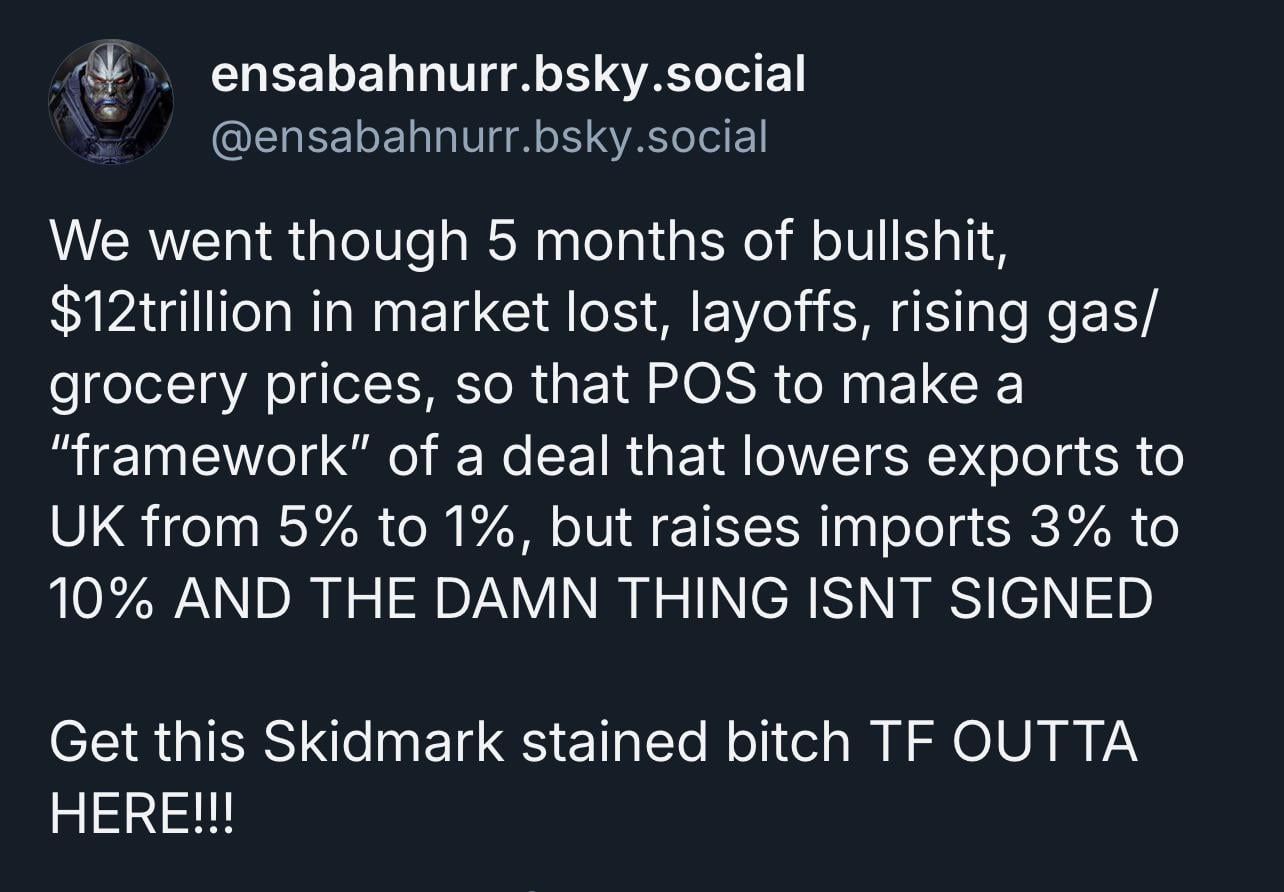 That my friends, is The Art Of The Deal 🤣