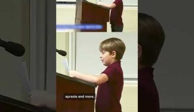 4th grade autistic kid takes RFK jr to school