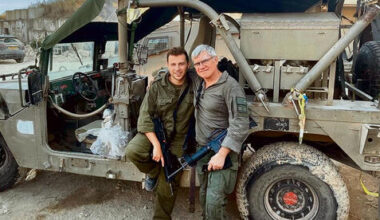 Former POW doctor returns to front line alongside his son