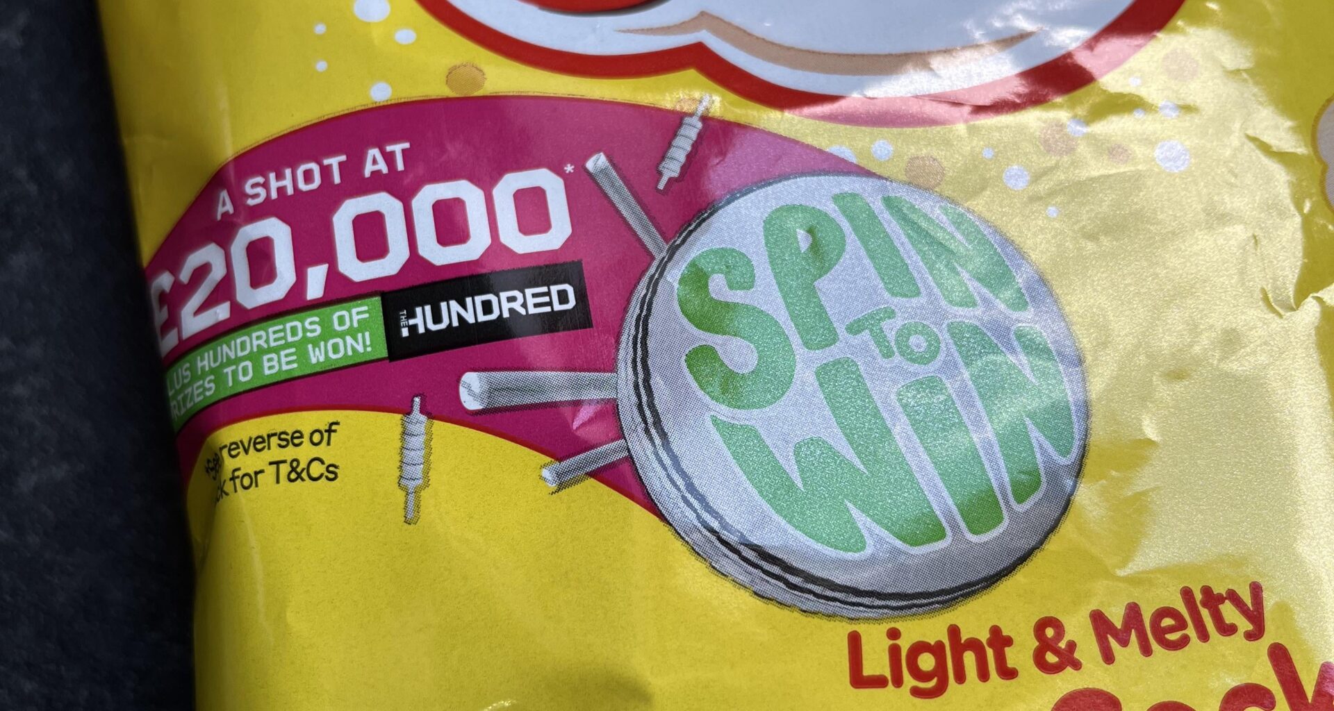 Has anyone ever actually won something from these crisp / sweets promotions?