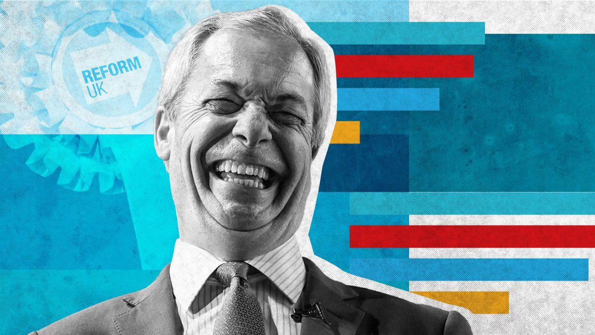 Reform takes record 10-point lead over Labour - boosting Farage's PM hopes
