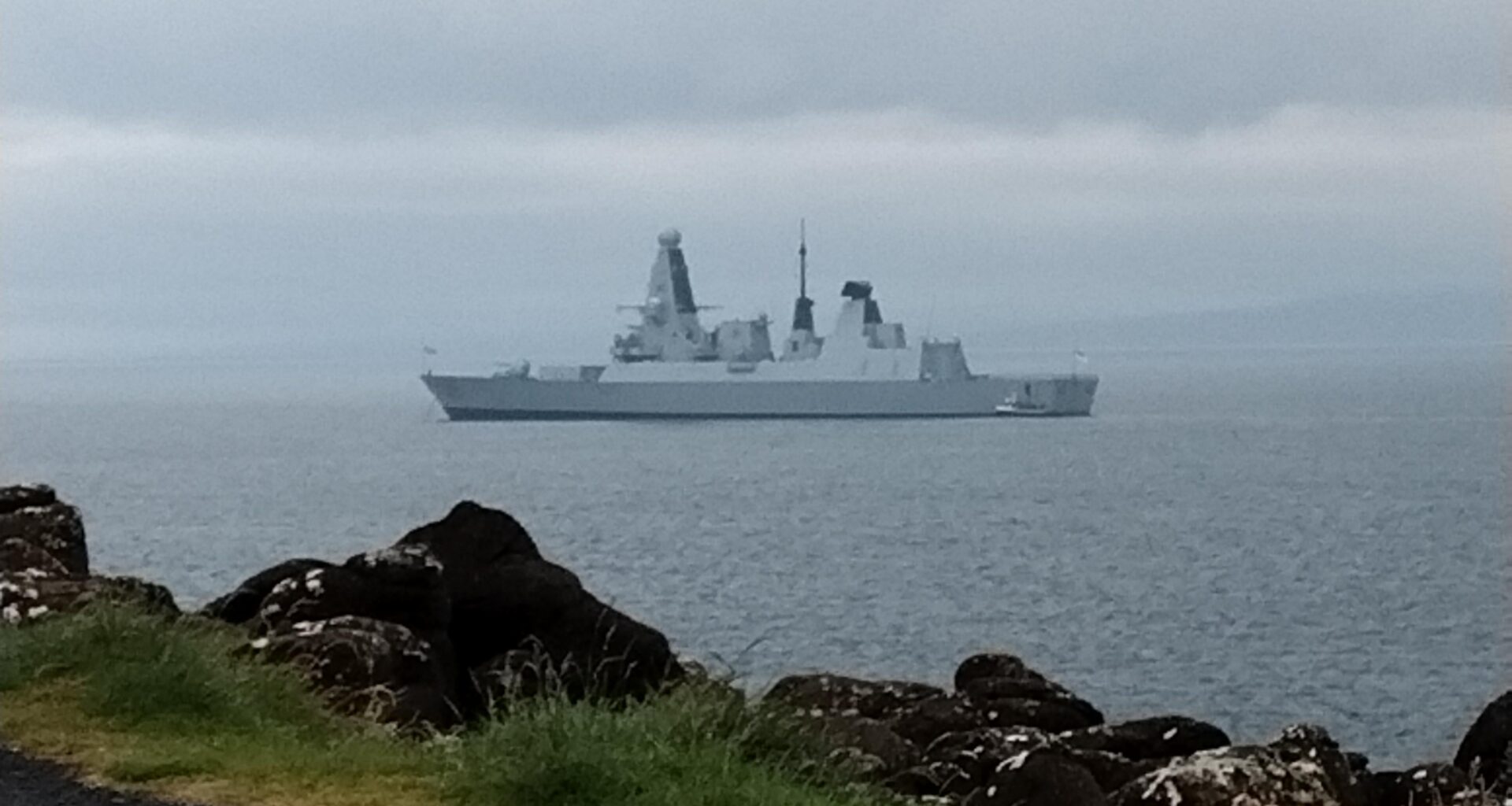HMS Dragon Off Portrush