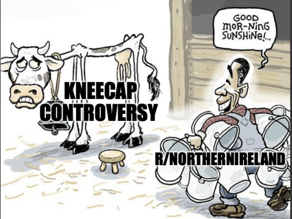 "In shocking turn of events, controversial band said something controversial"