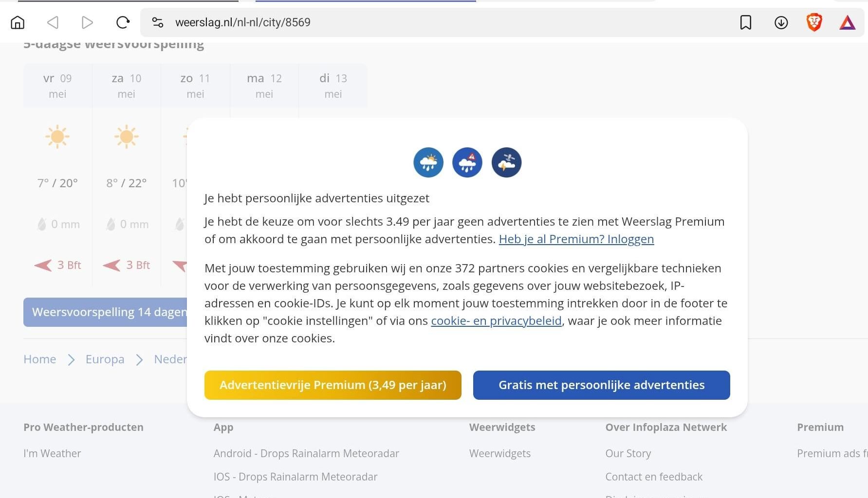 Is het legaal om tracking te verplichten?