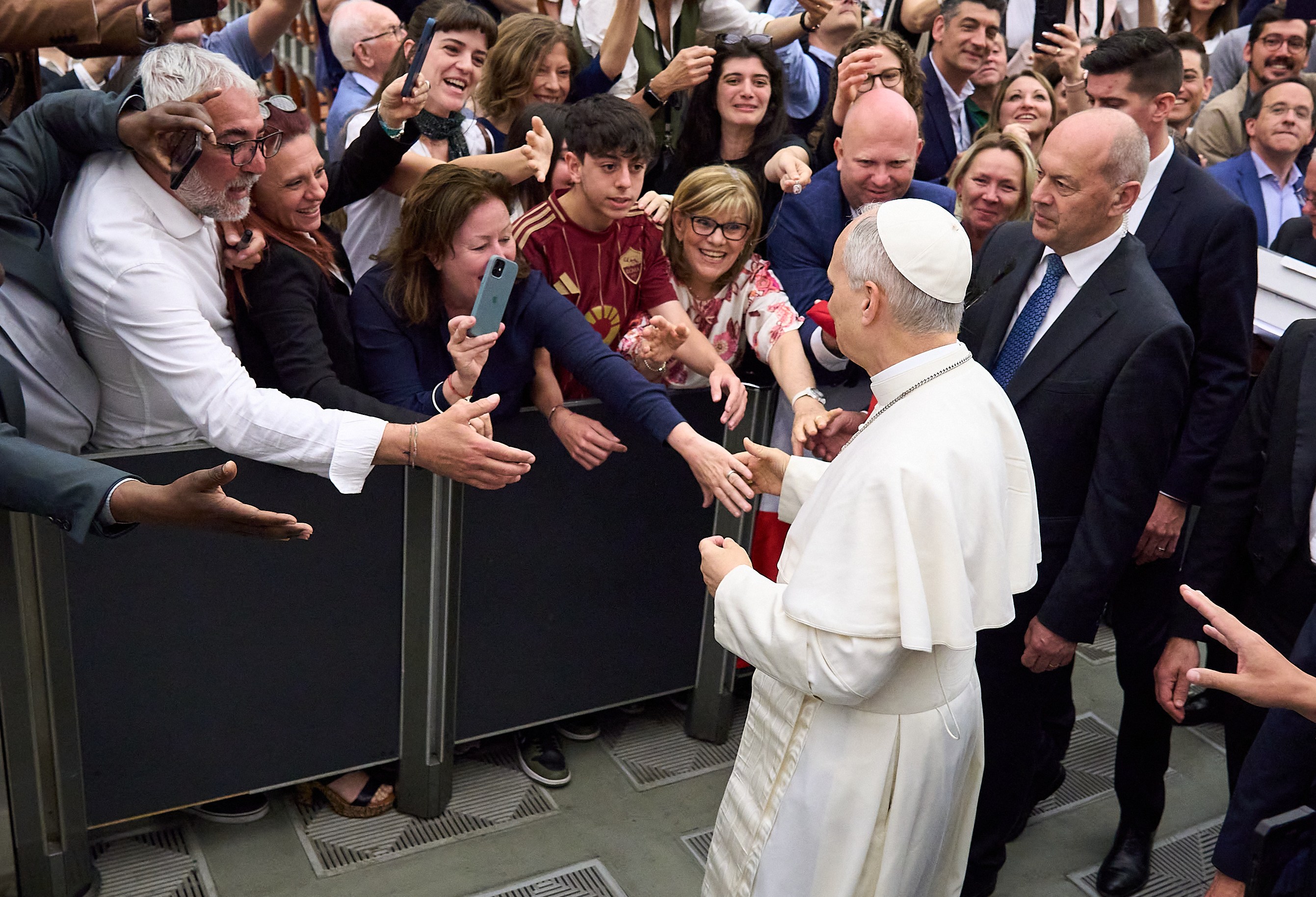 Audience of the Holy Father Leo XIV in the Paul VI Hall for representatives of the media