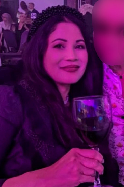 Minerva Mondejar at a Wellchild event with Prince Harry.