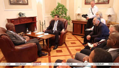 Belarus' FM meets with delegations from Mozambique, Botswana, Ghana  