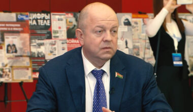 Dmitry Zhuk. Image credit: TV channel Belarus One