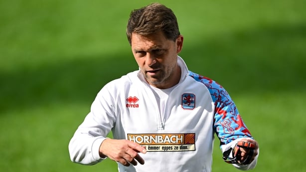 Luxembourg , Luxembourg - 9 June 2025; Head coach Luc Holtz during a Luxembourg training session at the Stade de Luxembourg in Luxembourg. (Photo By Stephen McCarthy/Sportsfile via Getty Images)