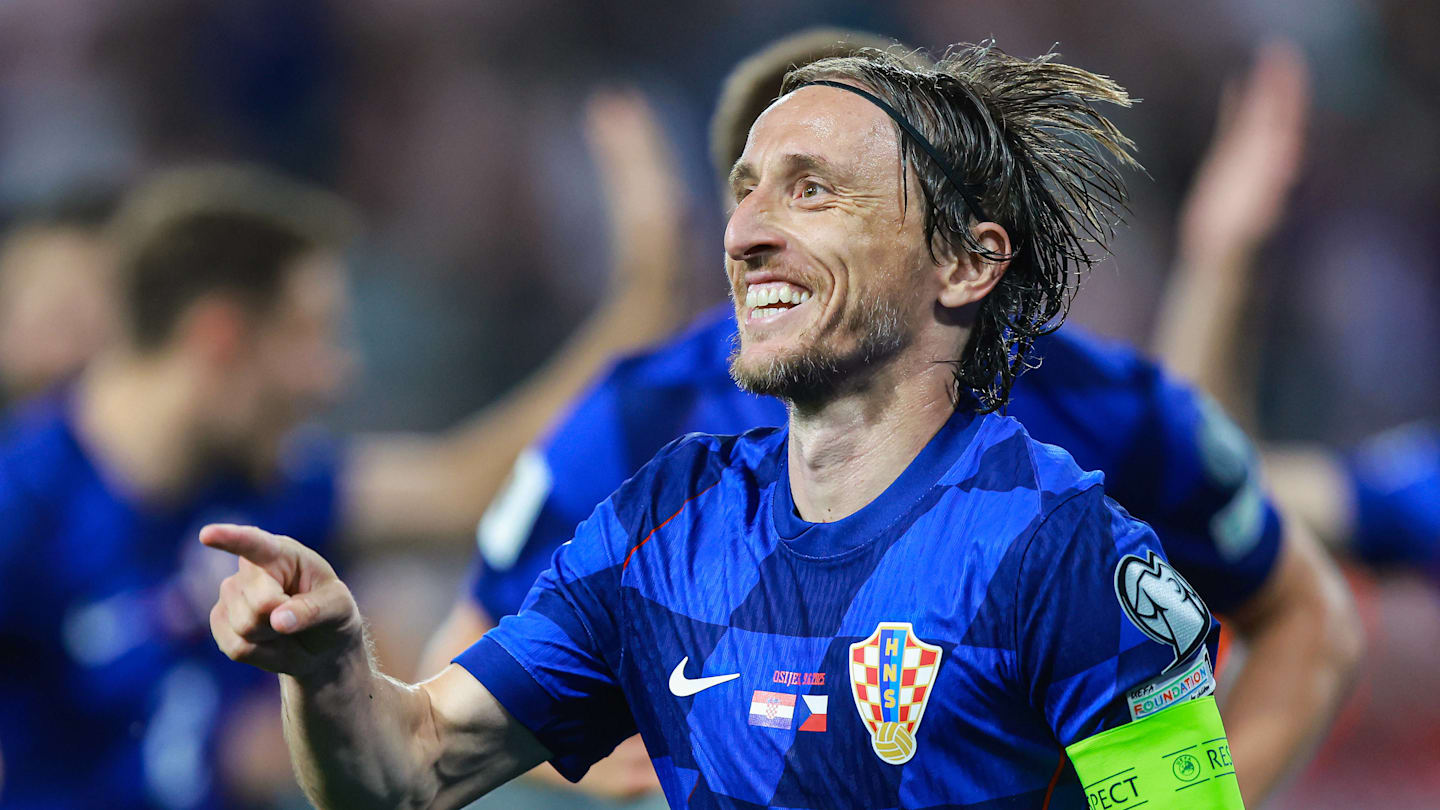 Luka Modric Sets New Record After His Goal For Croatia in the World Cup Qualifier