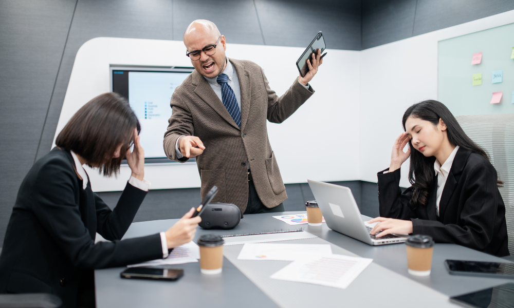Meeting about work performance results in employment termination dispute