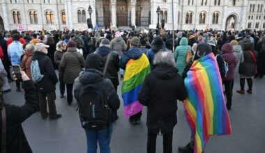 Protest gegen Pride-Verbot in Budapest
