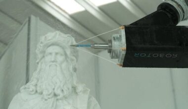 Robots sculpt marble in Italy, sparking worries about future of art form | 60 Minutes