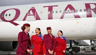 Virgin began launching flights to the Middle East via Qatar earlier this month. Picture: Supplied