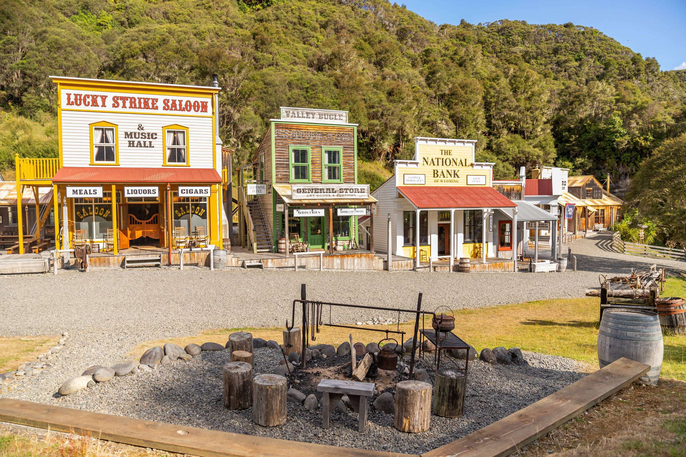 The buildings at 14-16 Broadway, Mangaweka, Rangitikei, are looking for some love and attention. Photo / Supplied