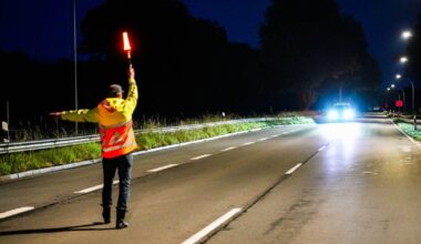 Politie pakt man achter illegale grenscontroles door burgers op