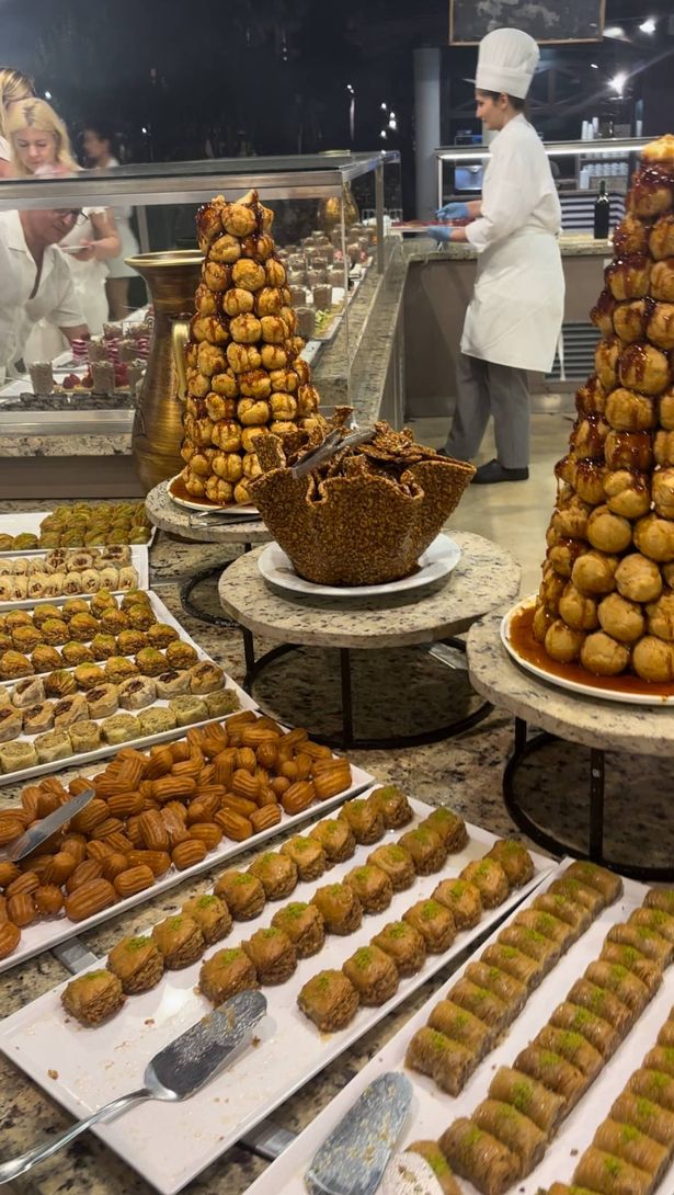 There were plenty of sweet treats on offer
