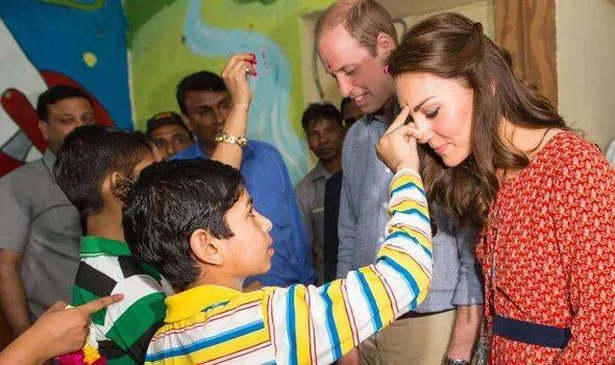Prince William and Princess Kate in New Delhi