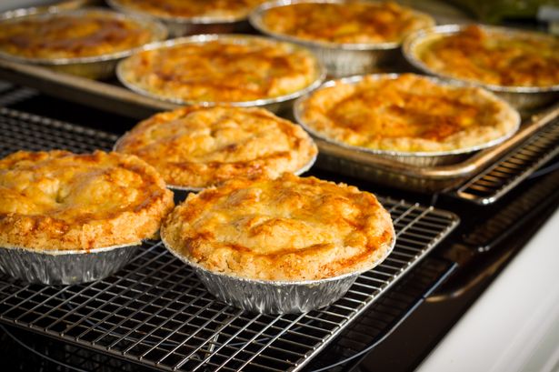 An image of savoury baked pies 