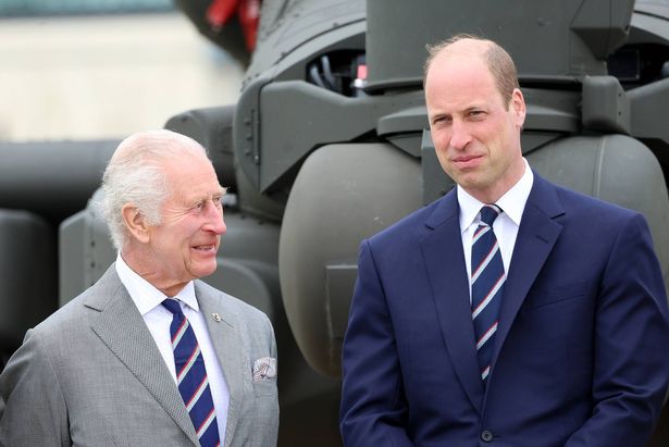 King Charles and Prince William