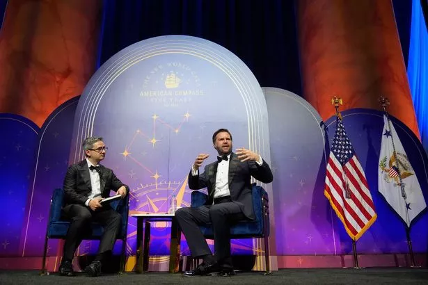 JD Vance compared Trump to Adolf Hitler in a private text message to his former college roommate in 2016.