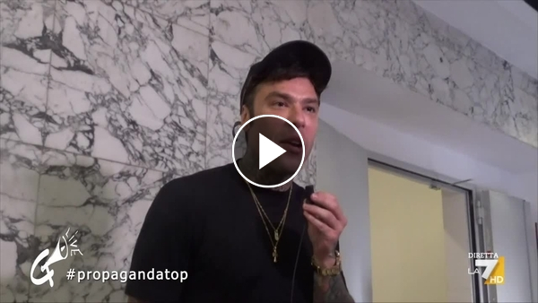 Fedez al Congresso di Forza Italia Giovani