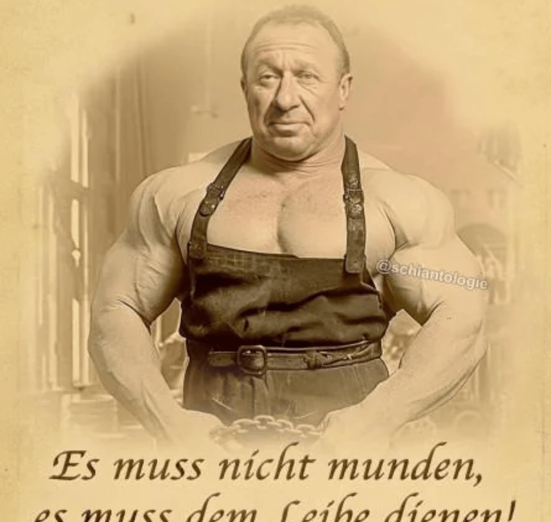 Muß net schmegge muß wirge
