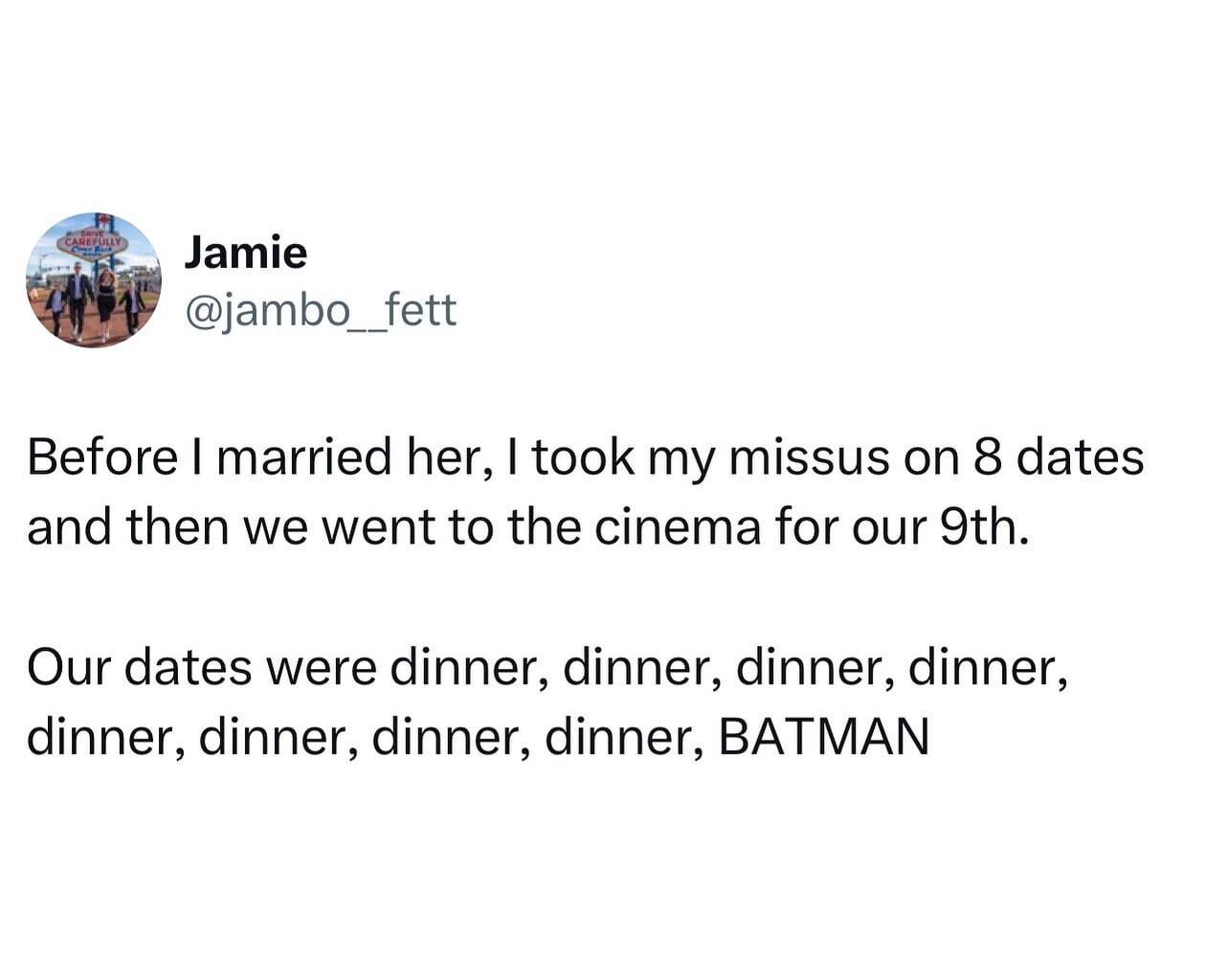 Well played sir.