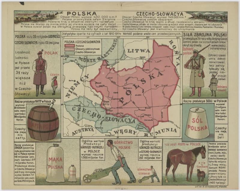 Did Poland have a beef with Czechoslovakia?