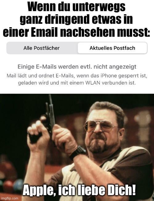 Wie ich es hasse…