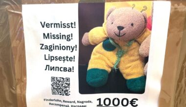 1000 Euro für „Mini“ in Berlin ausgesetzt