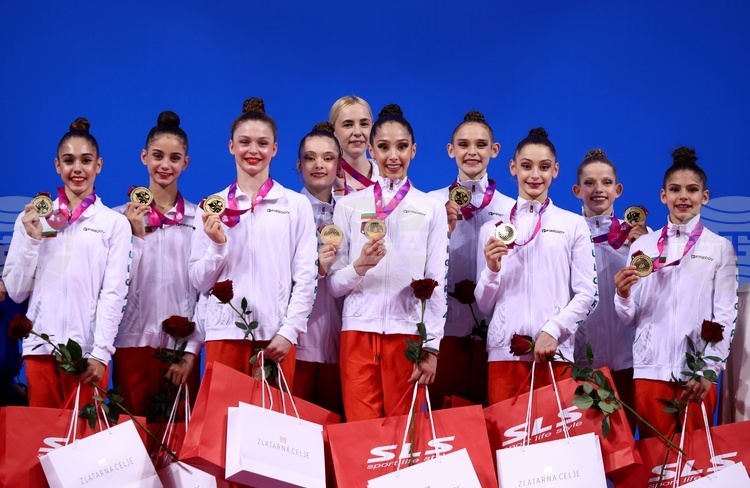 Bulgaria Wins Four Gold Medals at Rhythmic Gymnastics Junior World Championships in Sofia