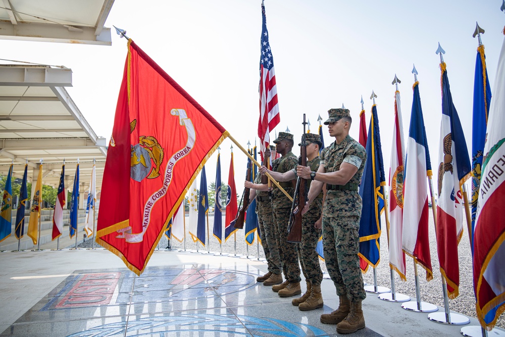 MARFORK 30th Anniversary and Colors Rededication Ceremony