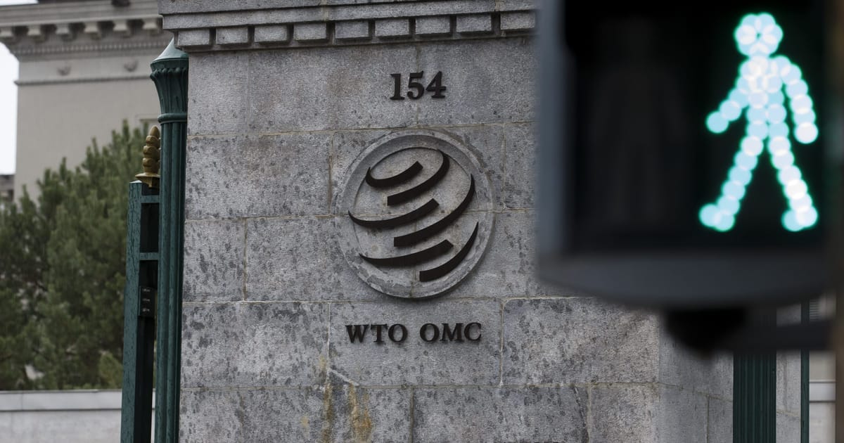 Britain breaks ranks with Trump in bid to revive WTO – POLITICO