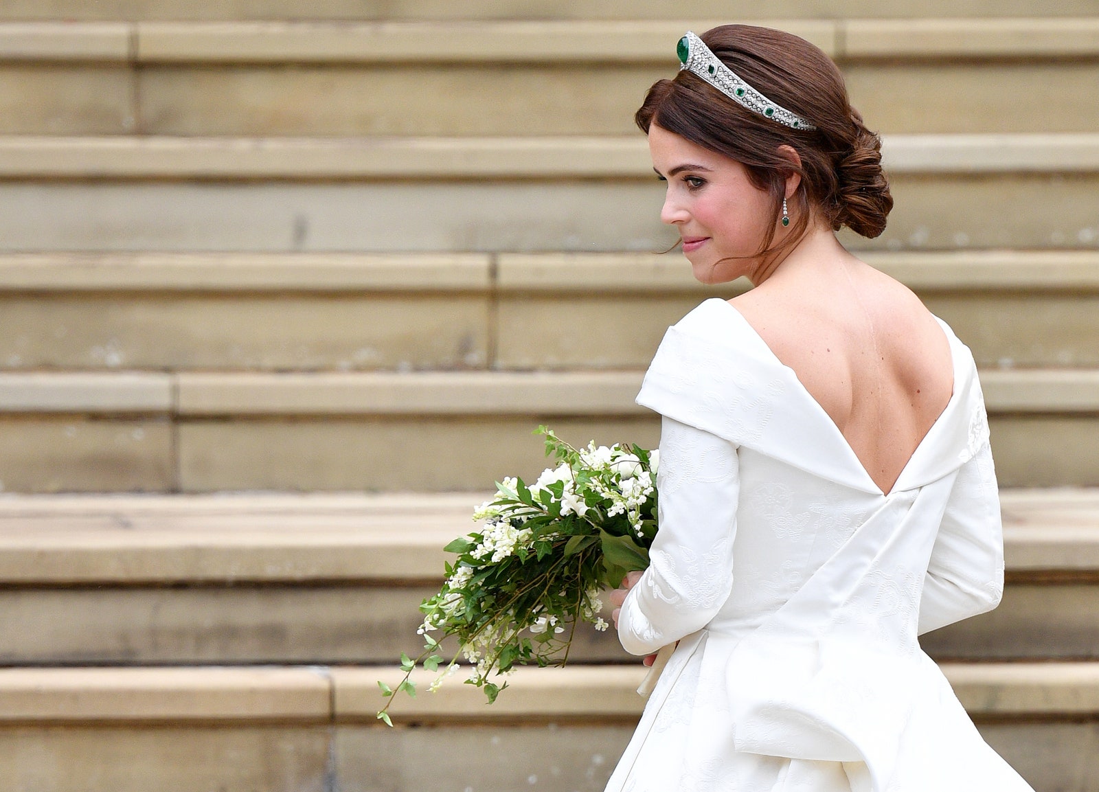 Image may contain Brendha Haddad Flower Flower Arrangement Flower Bouquet Plant Clothing Dress and Fashion