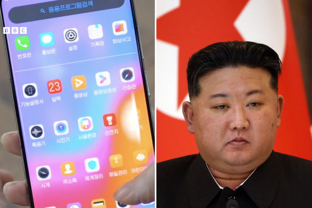 Smuggled North Korean smartphone shows insane things Kim Jong Un is doing to control his people