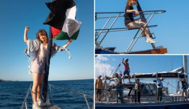 Israel threatens to 'act accordingly' as Greta Thunberg frolics on sailing boat heading to Gaza: 'We are prepared'