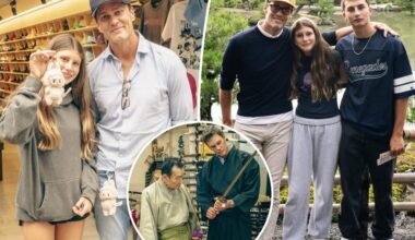 Inside Tom Brady's family trip to Japan with his kids