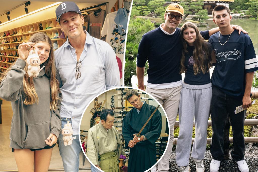 Inside Tom Brady's family trip to Japan with his kids