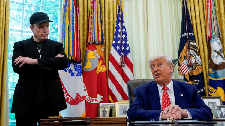 Trump’s mega tax and spending bill faces pushback from fiscal hawks, Musk