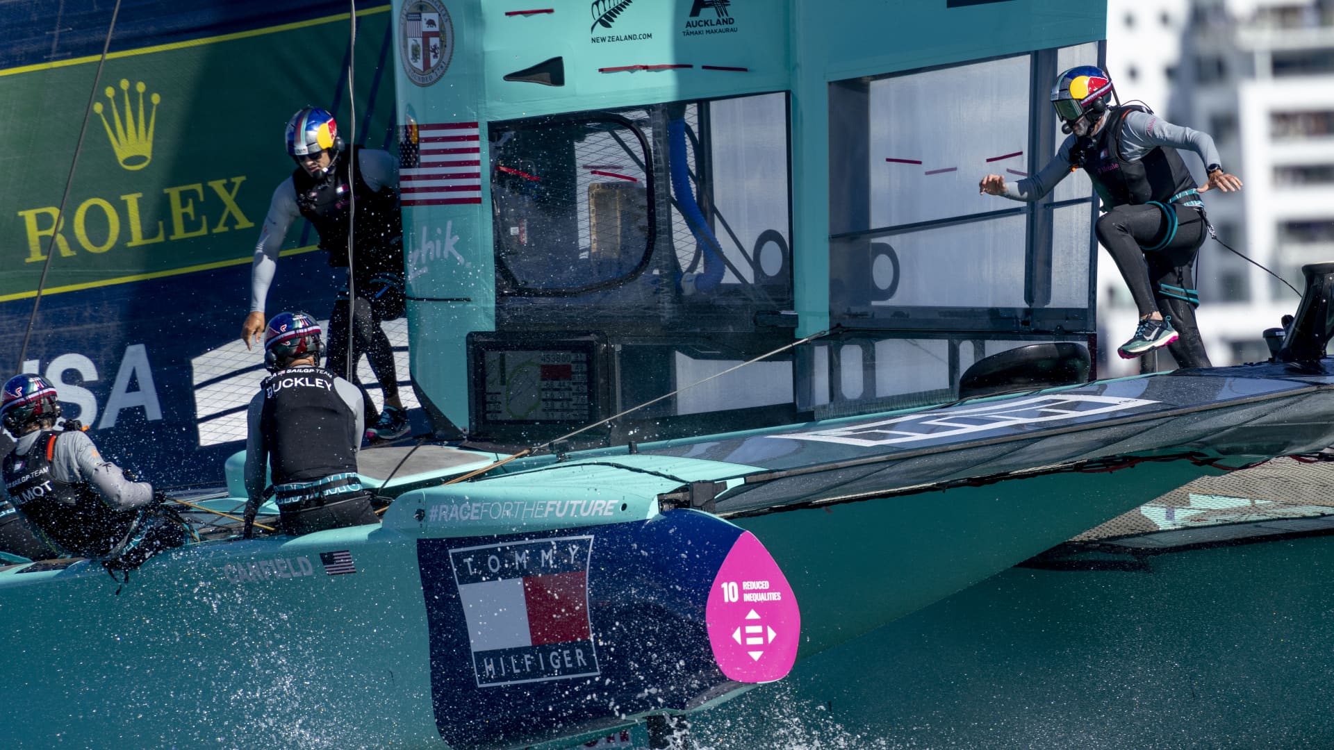 USA SailGP Team, Rolex SailGP Championship, Season 5, New Zealand18 January 2025
