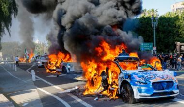 Tensions rise during weekend of violence in LA – NBC Los Angeles