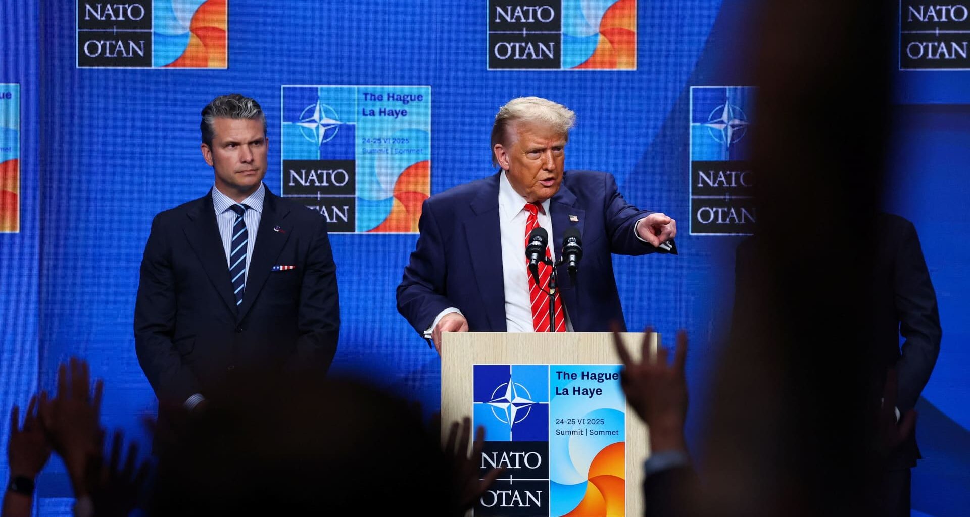 Trump fumes over Iran strike intelligence report at NATO