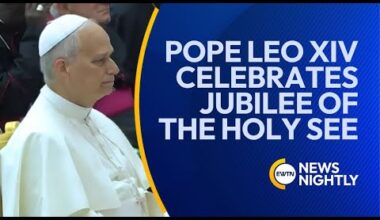 Pope Leo XIV Celebrates Jubilee of the Holy See in Rome