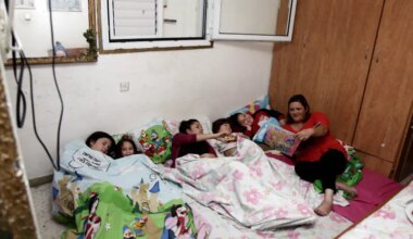 A wannabe Jew in a protected room in Jerusalem