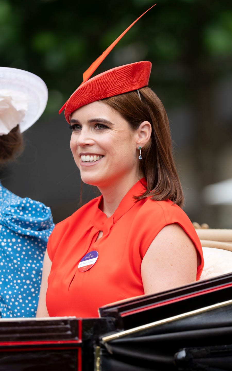 ascot, england june 21: princess eugenie attends on day five of royal ascot at ascot racecourse on june 21, 2025 in ascot, england. (photo by mark cuthbert/uk press via getty images)