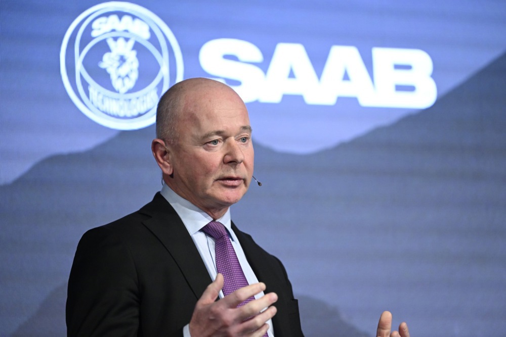 Saab CEO warns EU there's a 'premium to pay' for long-term defence